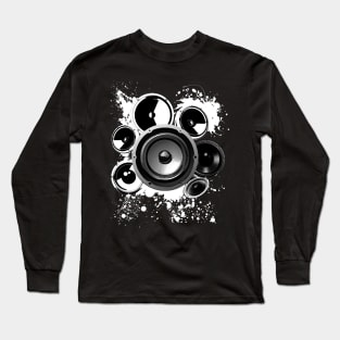 EDM Selfmade Speaker Building Techno Long Sleeve T-Shirt